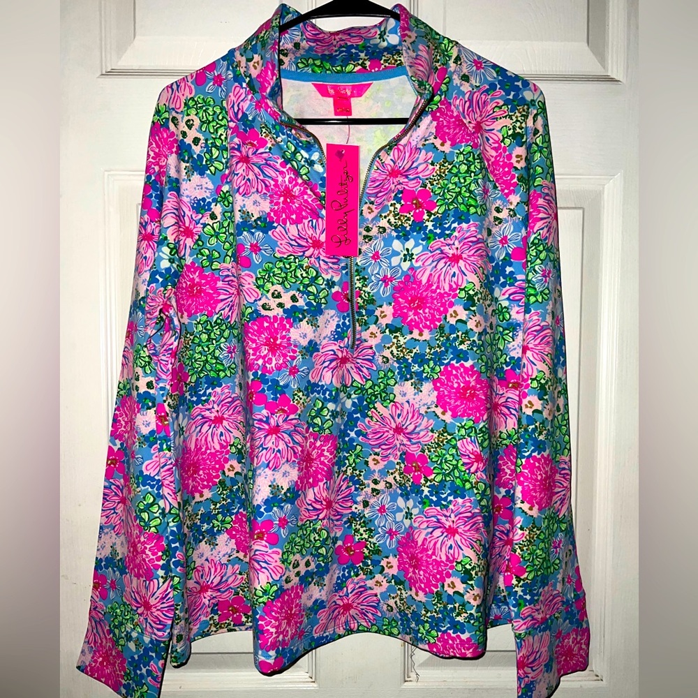 NWT Lilly Pulitzer MELENA POPOVER - LIL SOIREE ALL DAY Size XL